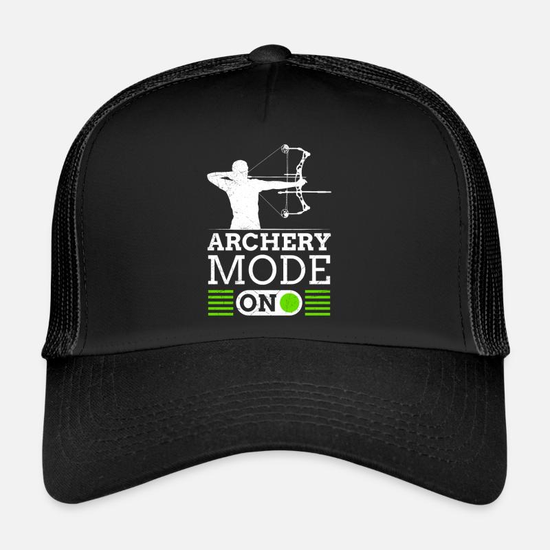 Archery Mode On Archery Compound Bow Trucker Cap