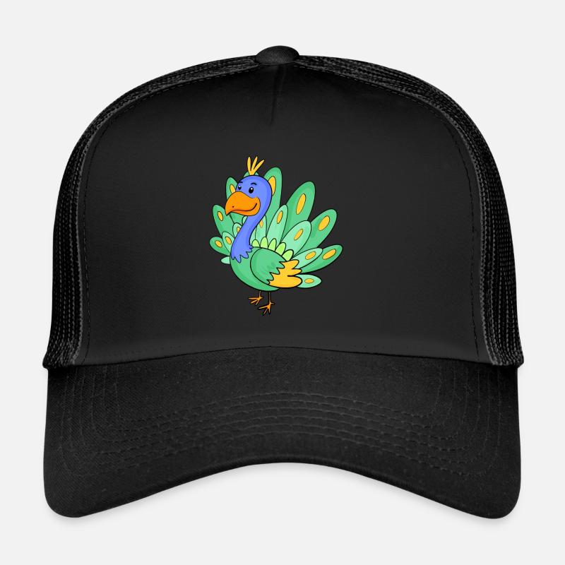 Peacock Trucker Cap