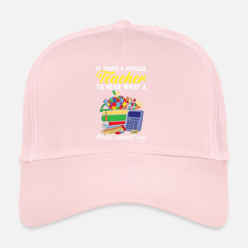 Un enseignant spécial pour entendre ce qu’un enfant ne peut pas dire Casquette trucker 
