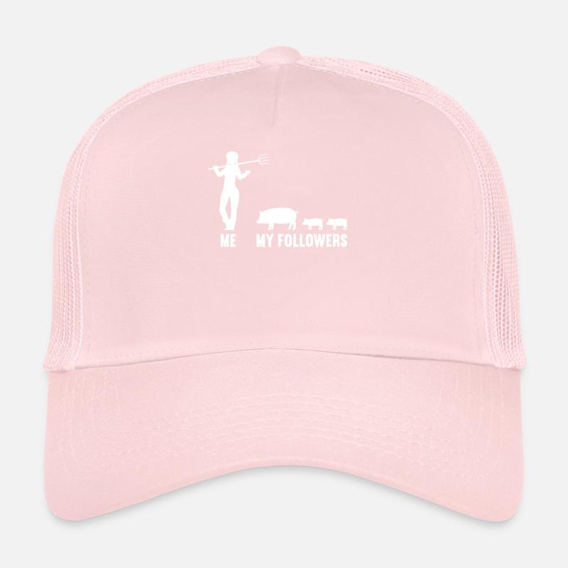 Moi et mes disciples éleveurs de cochons cochons Casquette trucker 