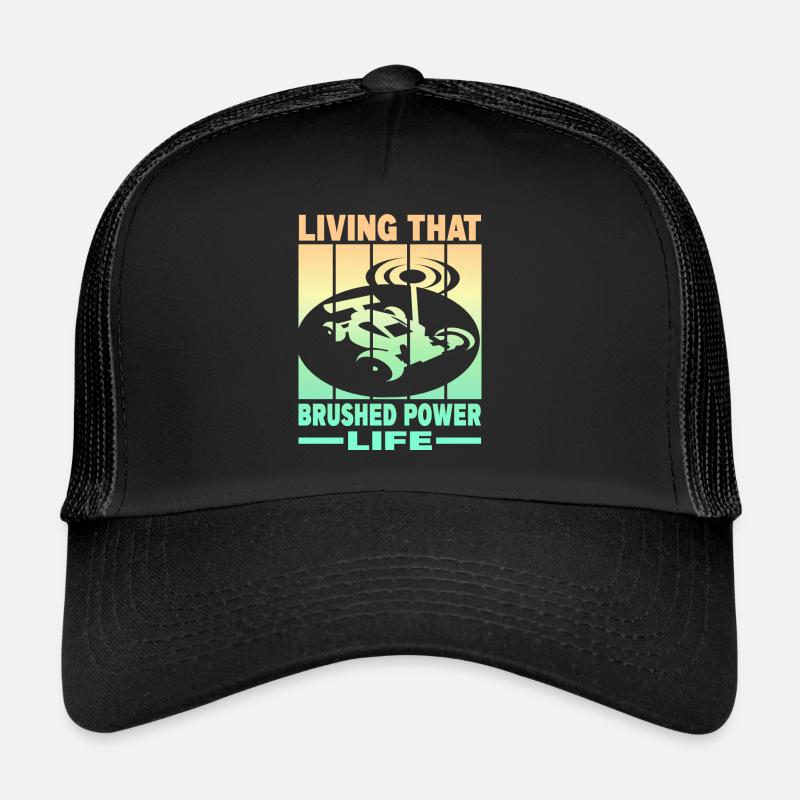 Living That Brushed Power Life Trucker Cap