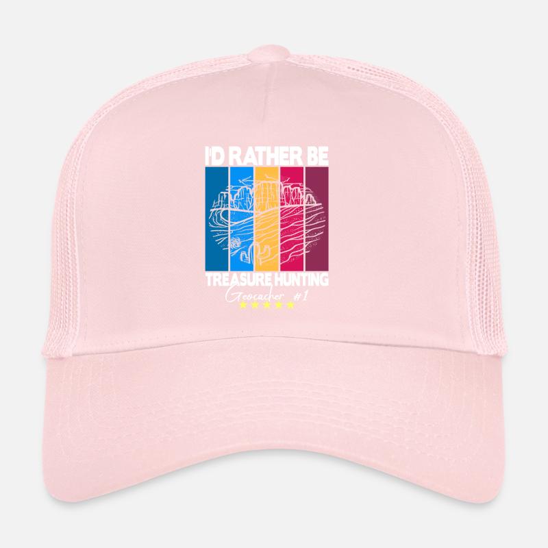 Geocaching Geocacher Dicton Casquette trucker 