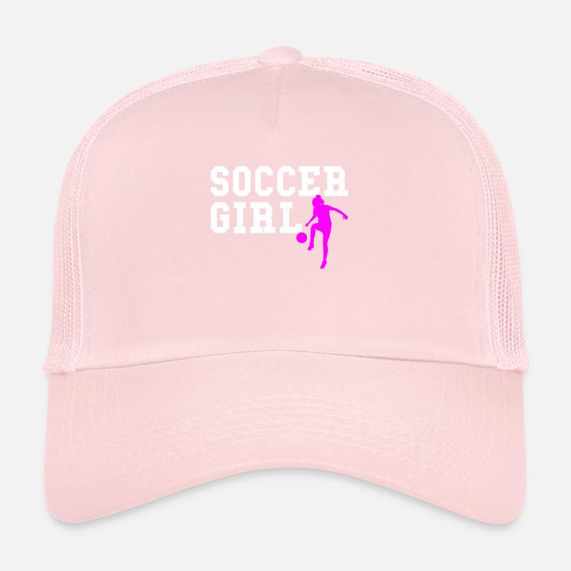 fille de soccer Casquette trucker 