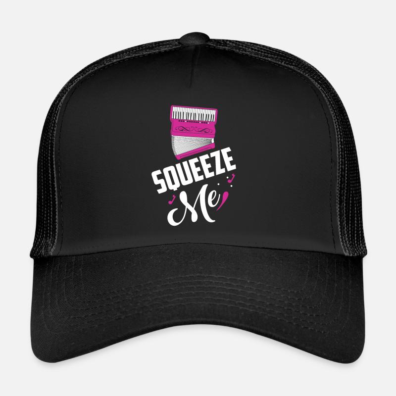 Squeeze Me Music Polka Trucker Cap