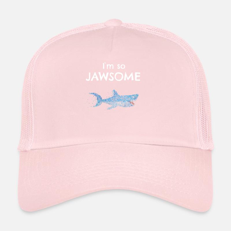 Jawsome Great White Shark Shark Trucker Cap