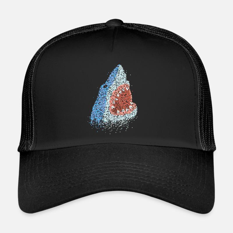 Great White Sharks Shark Lovers Trucker Cap