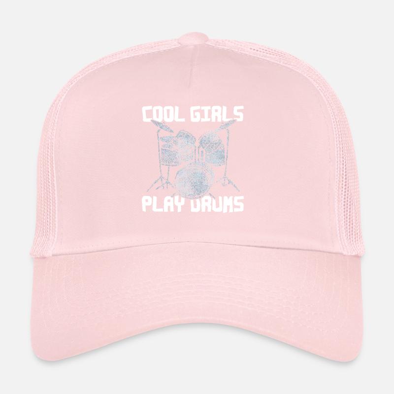 Schlagzeug Trommlerin Schlagzeugerin Trucker Cap