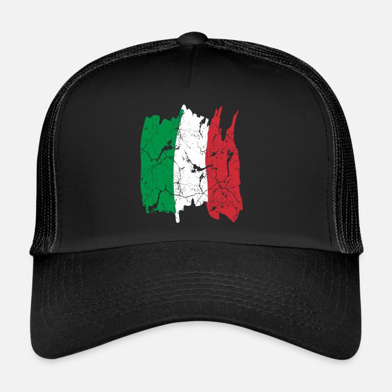 Italy Flag Trucker Cap