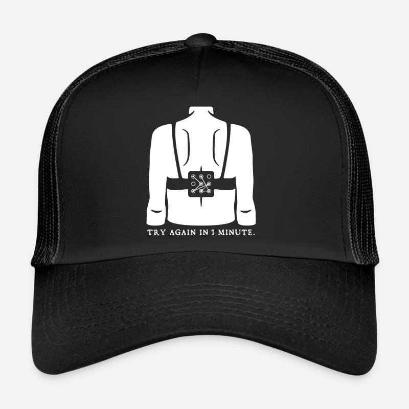 Écran de verrouillage de fermeture de soutien-gorge Casquette trucker 