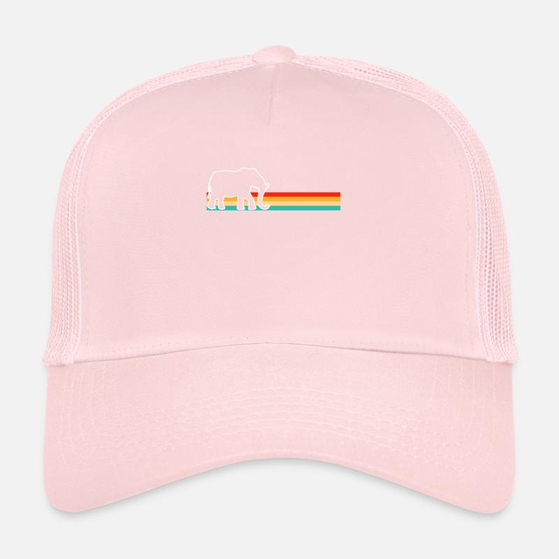Rétro éléphant Casquette trucker 