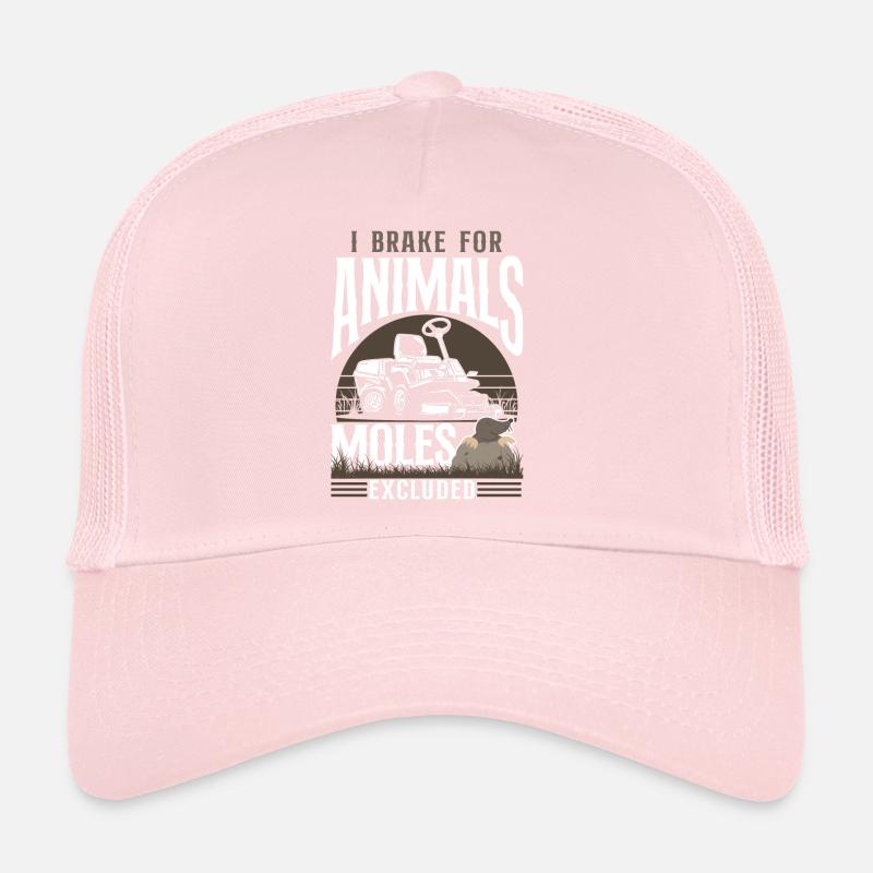 Lawn Mower Mowing Dad Father Trucker Cap