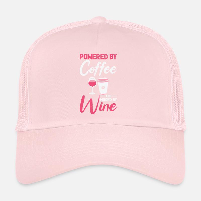 Kaffee-Weintrinker Koffeinhaltiger Weintrinker Trucker Cap