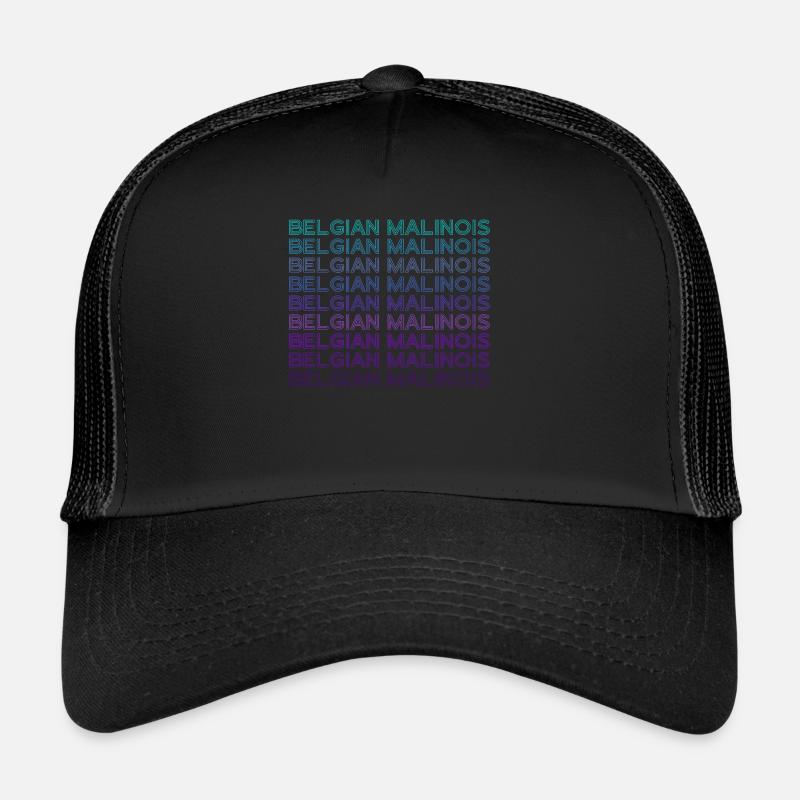 Belgischer Malinois Retro Trucker Cap