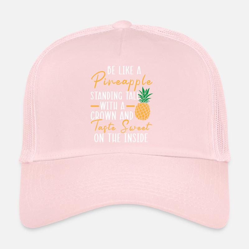 Pineapple Lover Hello Summer Tropical Fruit Trucker Cap