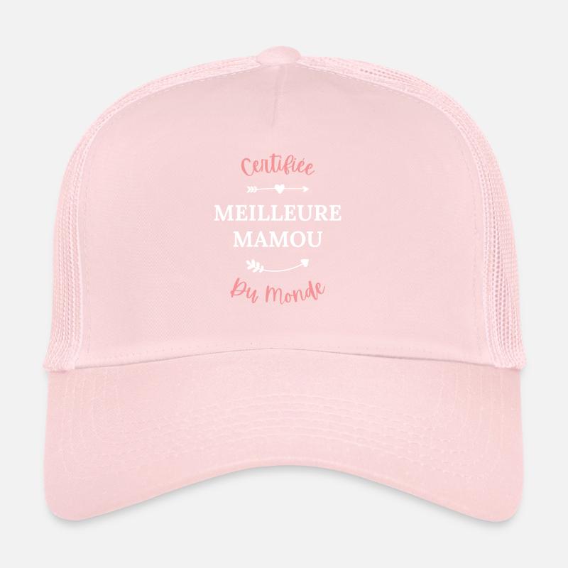 Certifiée meilleure Mamou du monde Casquette trucker 