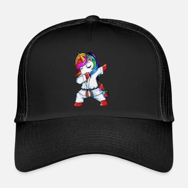 Karate Jiu Jitsu Einhorn Design das Dabbing tanzt Trucker Cap