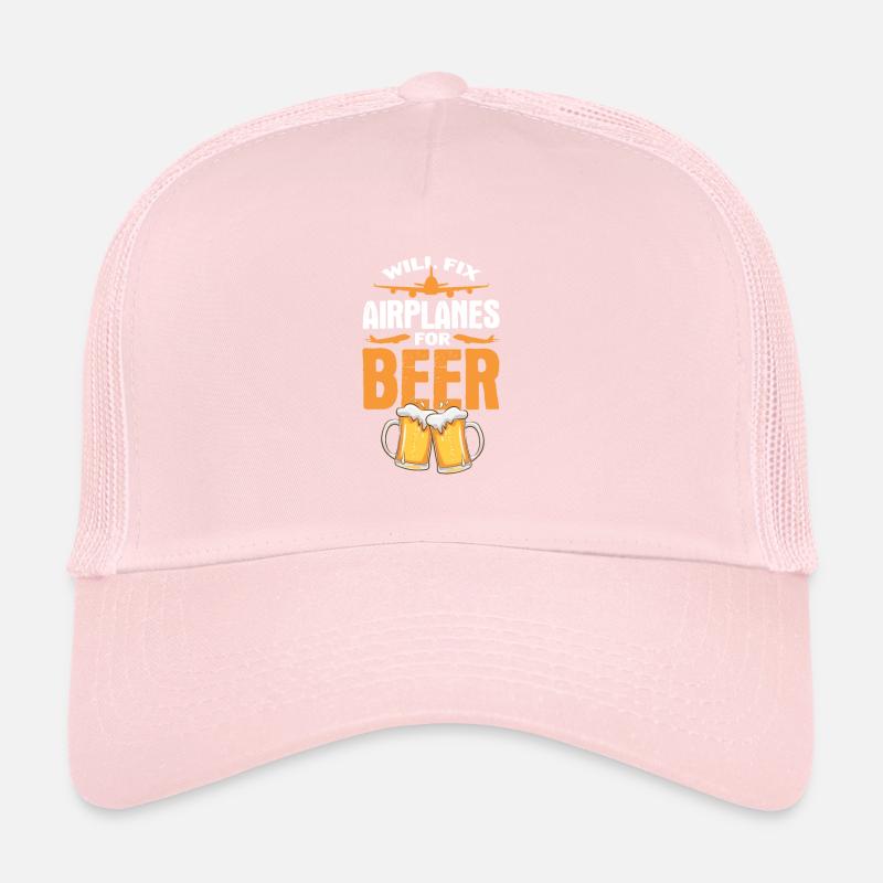Pilot Airplane Flying Flyer Gift Trucker Cap
