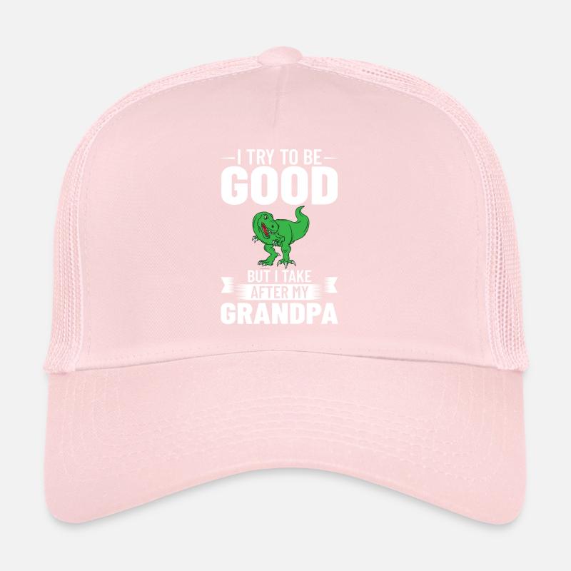Opa Dinosaurier Großvater Saurus Opasaurus Trucker Cap