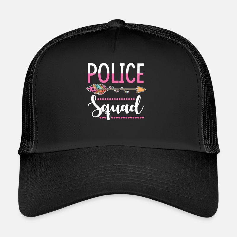 groupe de policières Casquette trucker 
