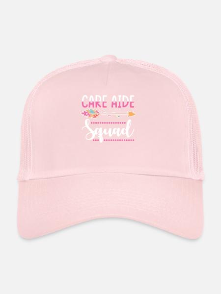 nurse group - Trucker Cap - pale pink - Front
