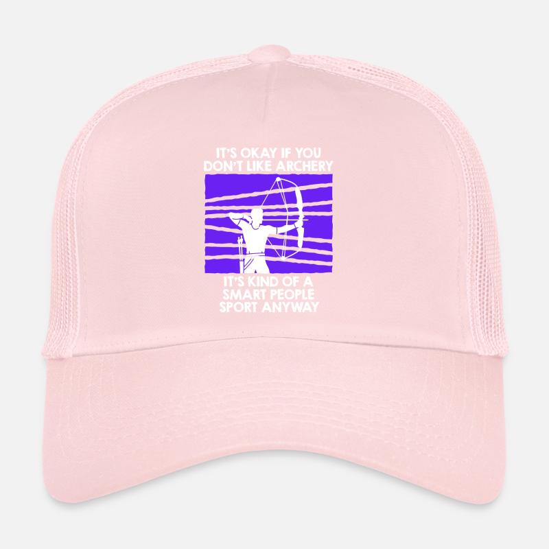 Compound Bow Archer Archery Trucker Cap