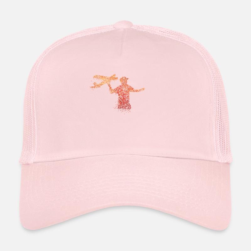 Remote-controlled model aircraft pilot Trucker Cap