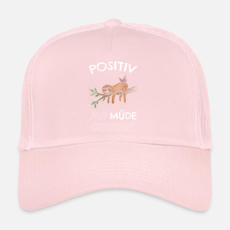 Positiv Auf Müde Getestet Faultier Trucker Cap