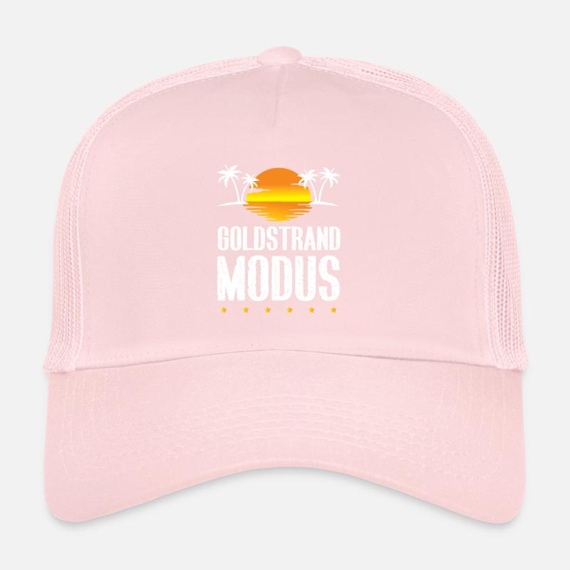Mode Sables dorés Casquette trucker 