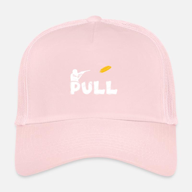 Pull Clay Pigeon Shooting Trucker Cap