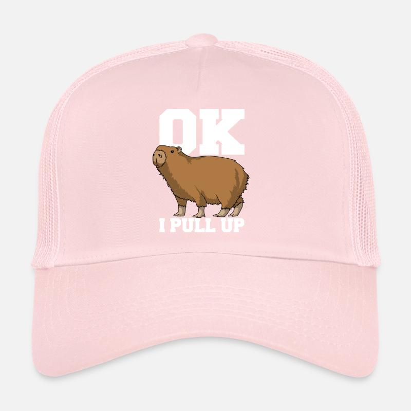 Ok, I pull up Capybara gift Trucker Cap