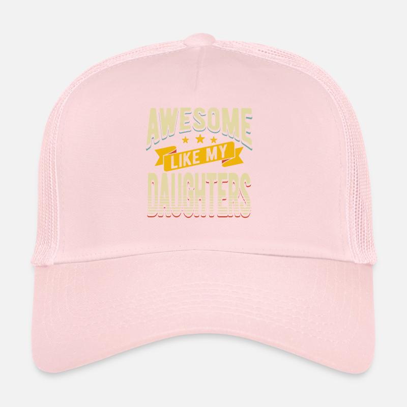 Parents Mère Père de filles Filles Casquette trucker 