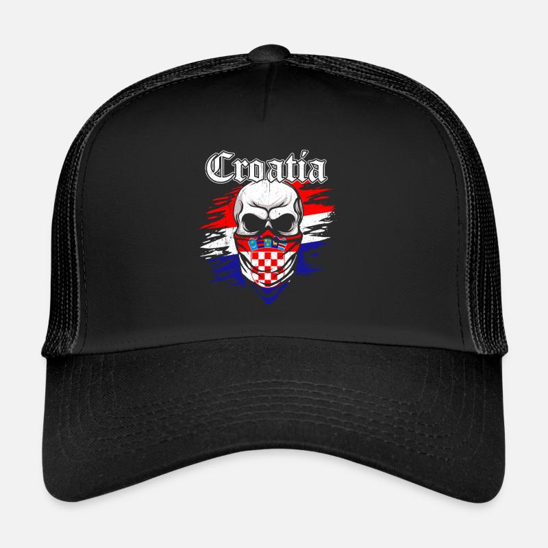 Tshirt Croatie Casquette trucker 