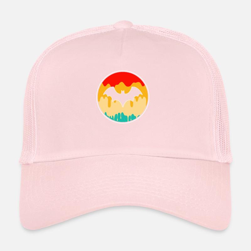Bat Retro Trucker Cap