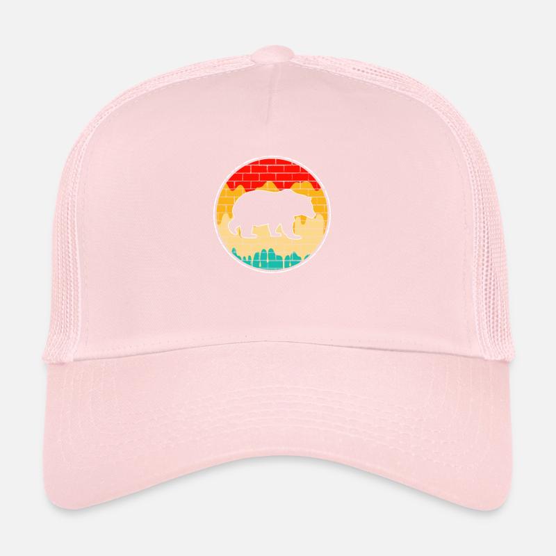 Ours Rétro Casquette trucker 