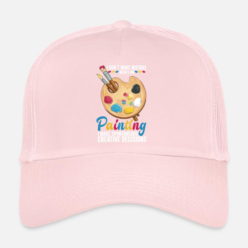 Art créatif Peinture Design traditionnel Gesch Casquette trucker 
