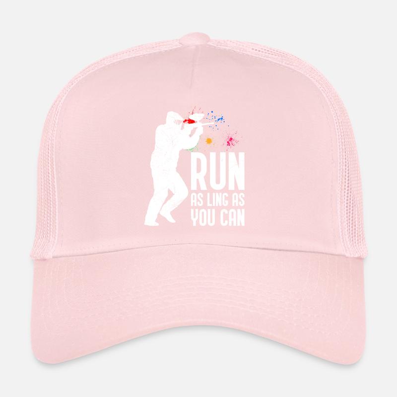 Lauf so lange du kannst Paintballer Trucker Cap