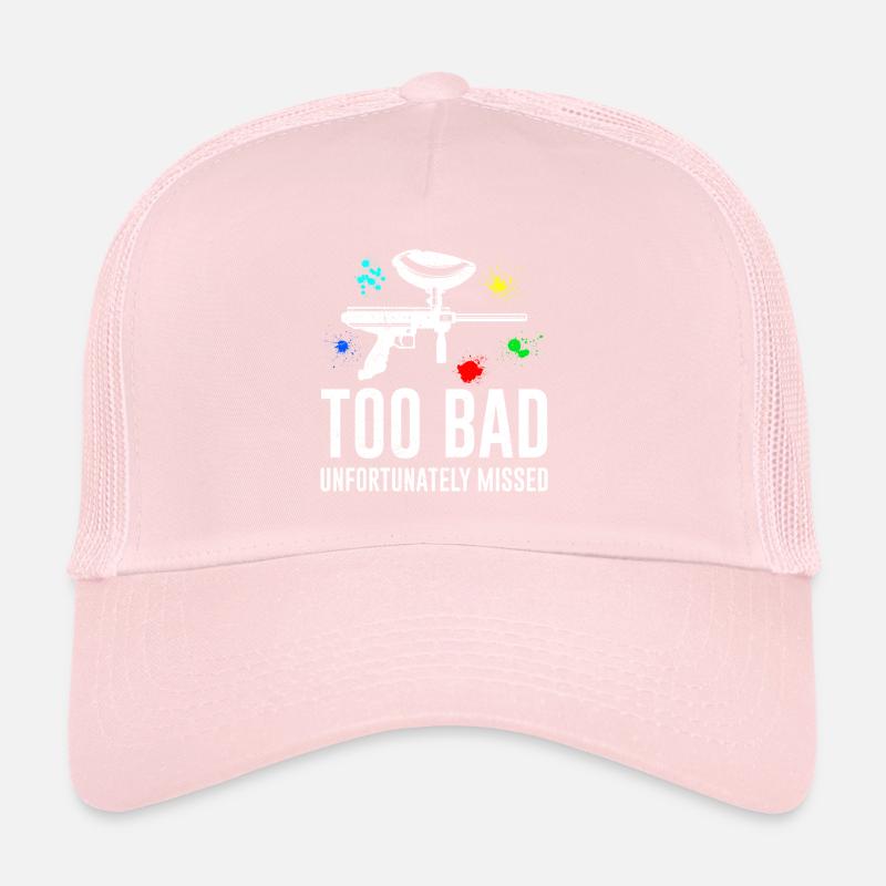 Dommage malheureusement à côté du paintball Casquette trucker 
