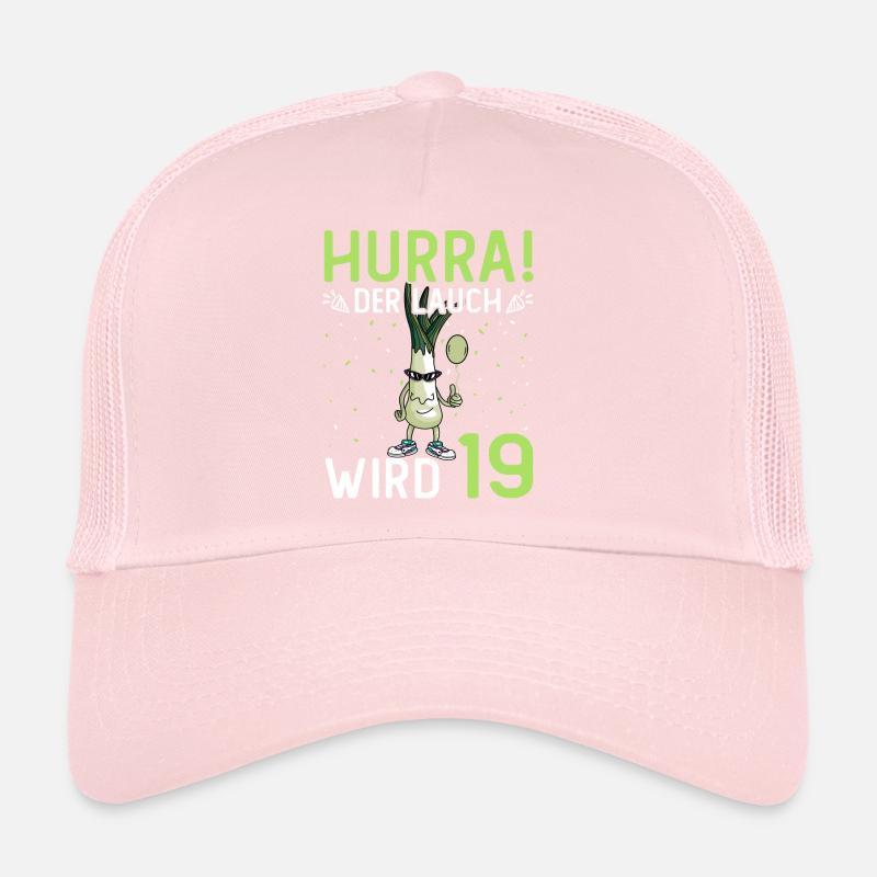 Hurra der Lauch wird 19 Trucker Cap