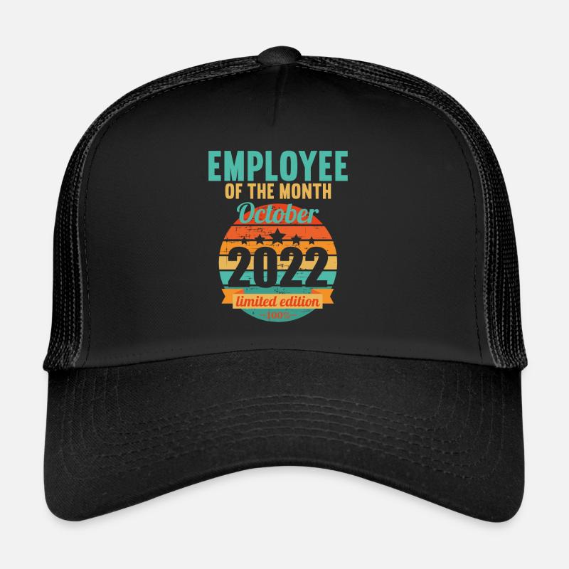 Employé du mois d’octobre 2022 Casquette trucker 
