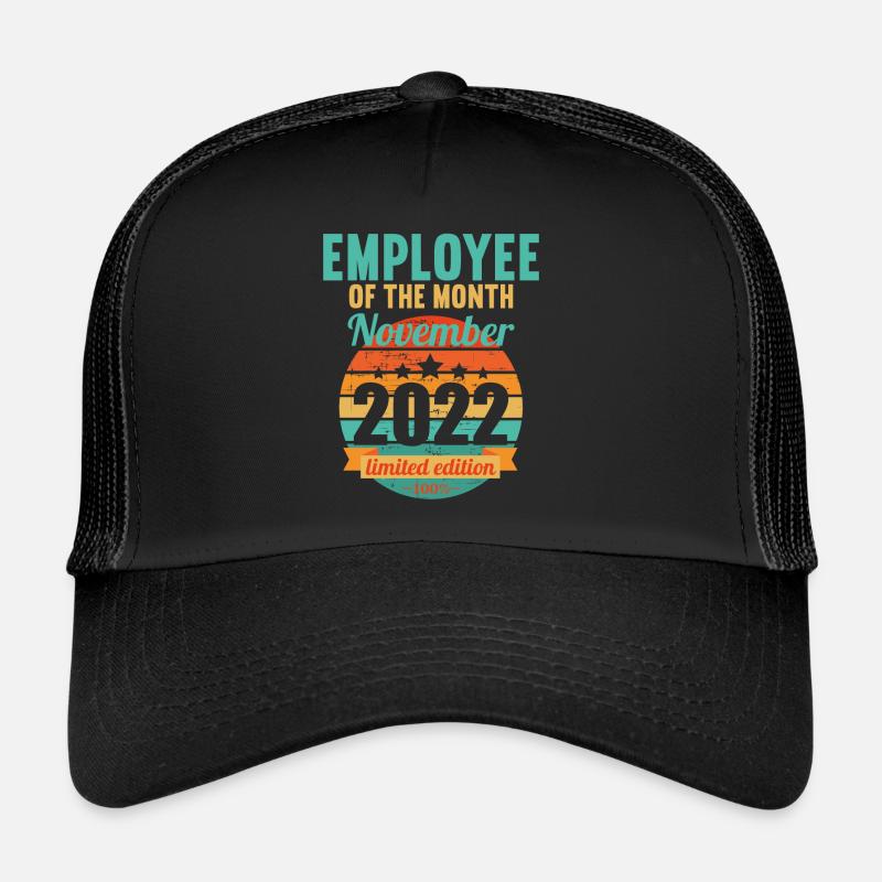 Employé du mois de novembre 2022 Casquette trucker 
