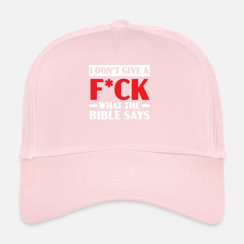 Agnosticism Atheism Anti-Religion Agnostic Devil Trucker Cap