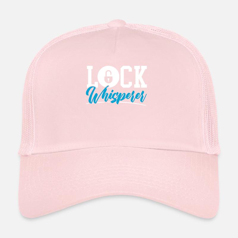 Lock Whisperer Locksmithing Lock Picking Locksmith Trucker Cap