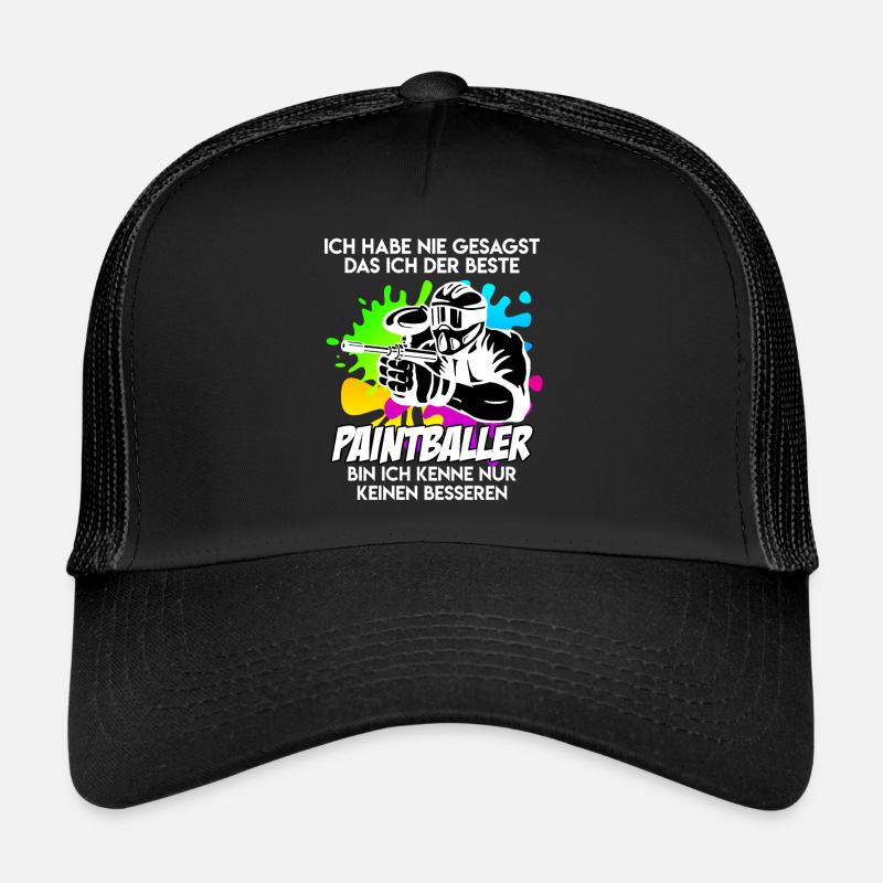 Bester Paintballer Paintballspieler Paintball Trucker Cap