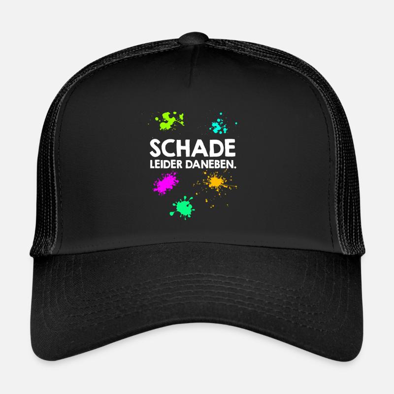 Schade leider daneben Paintballspieler Trucker Cap