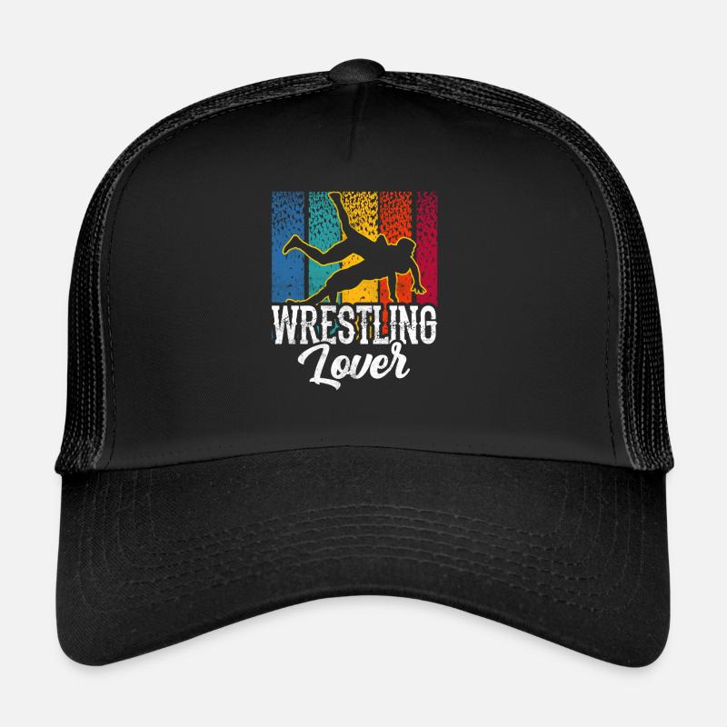 Wrestling Liebhaber Ringkampf Ringer Ringen Trucker Cap