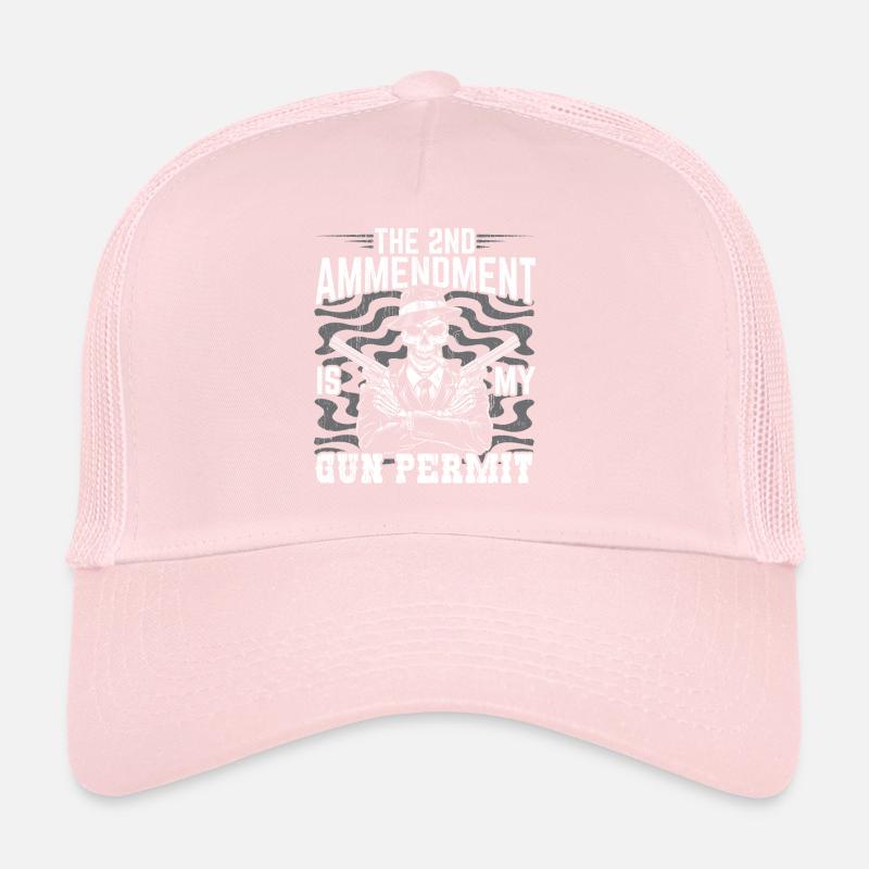 The 2nd Amendment is my gun permit Trucker Cap