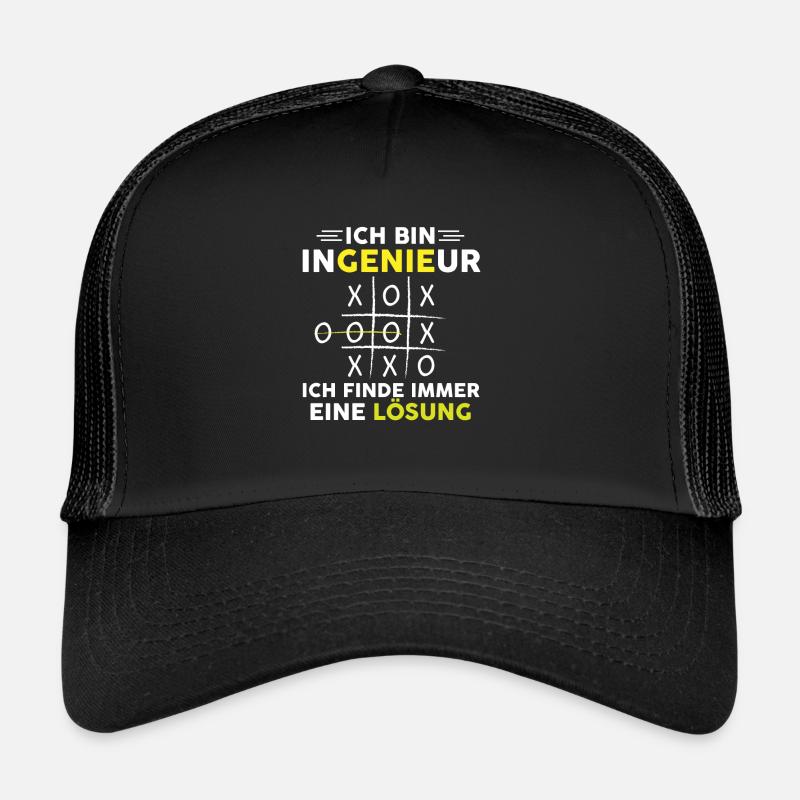 Je suis ingénieur je trouve toujours une solution Casquette trucker 