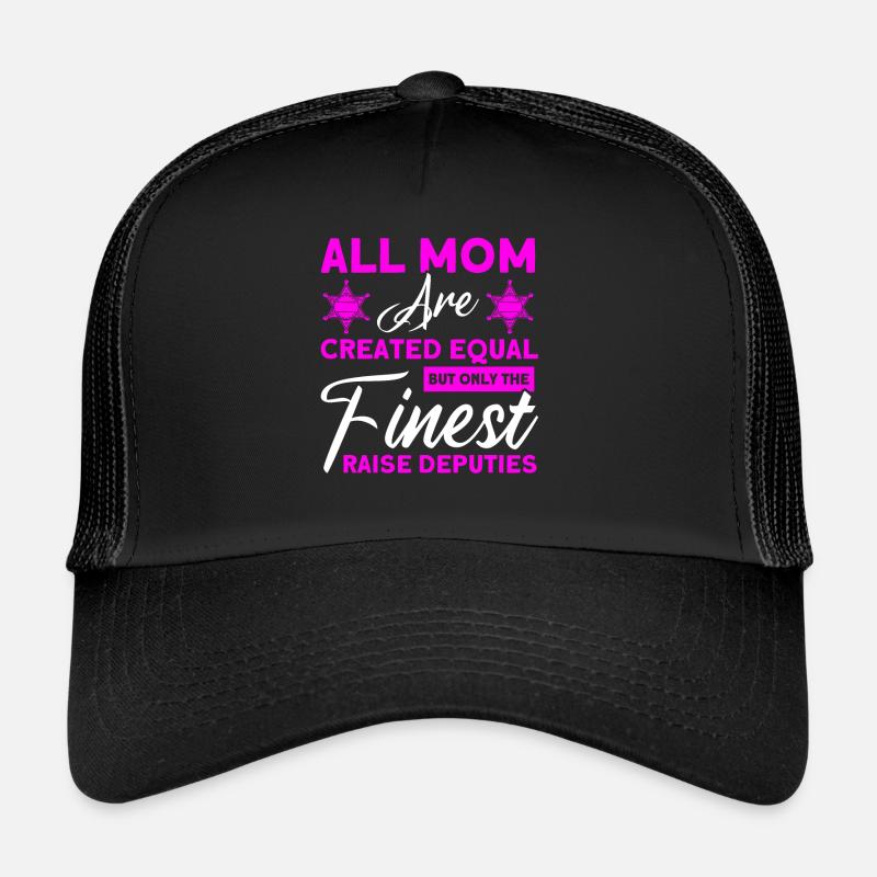 Shérif adjoint adjoint Mama Mother Casquette trucker 