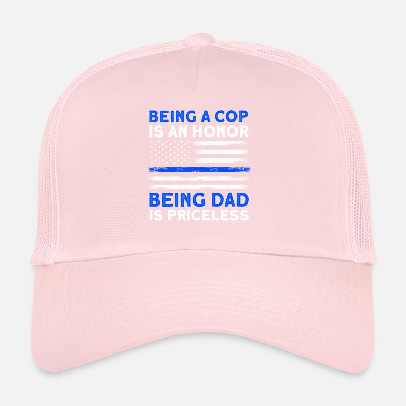 Papa Polizist Polizei Polizei Großvater Trucker Cap