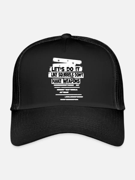 Impressionnante colombe de la paix Paix mondiale Anti-guerre des années 1960 - Casquette trucker  - noir/noir - Devant